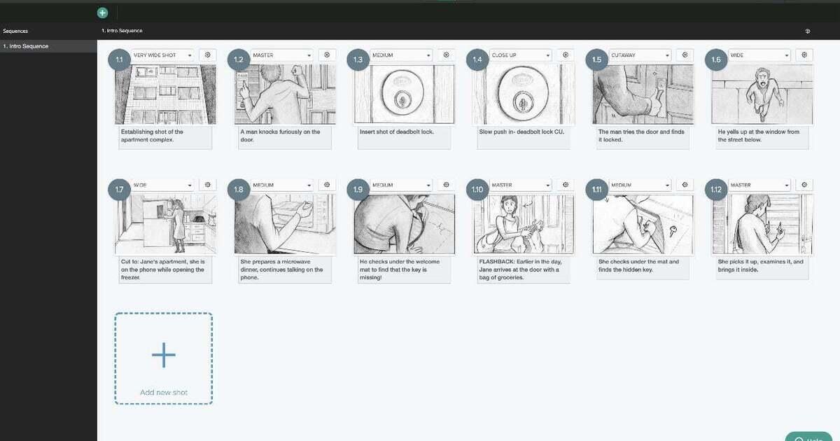 Storyboard Template: Start Creating in Seconds! (For Free) | Celtx