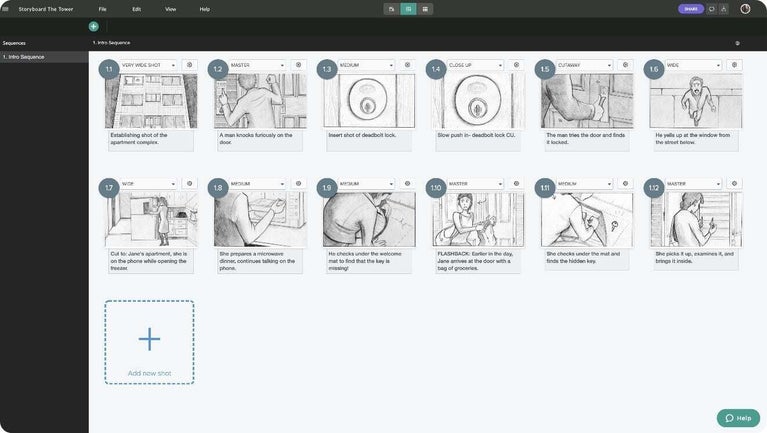 Storyboard Template: Start Creating in Seconds! (For Free) | Celtx