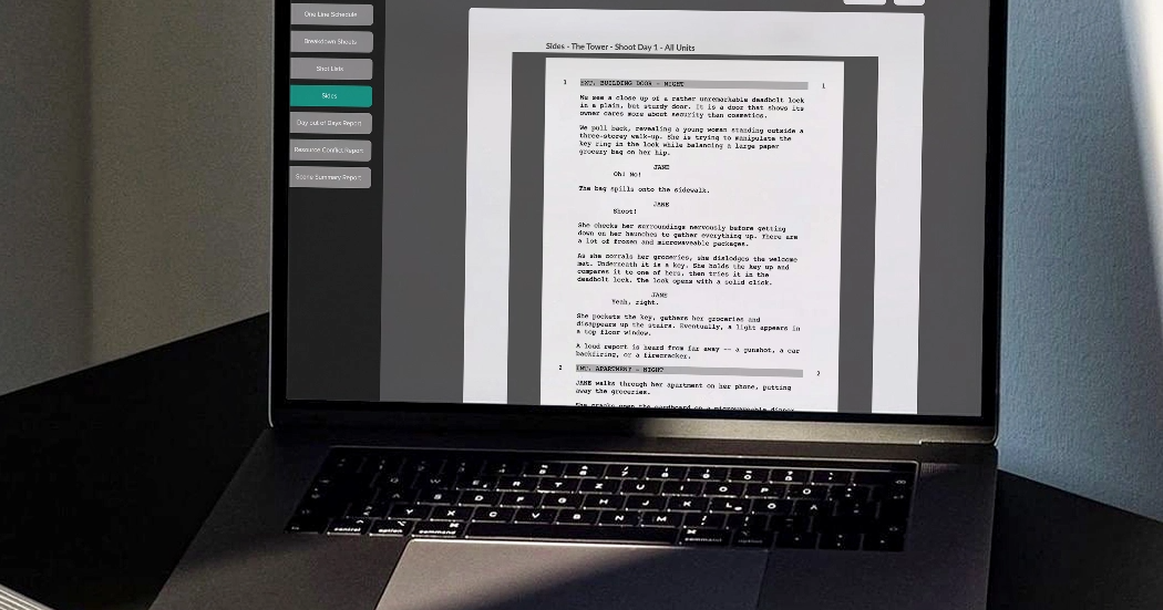 Script Sides | Celtx