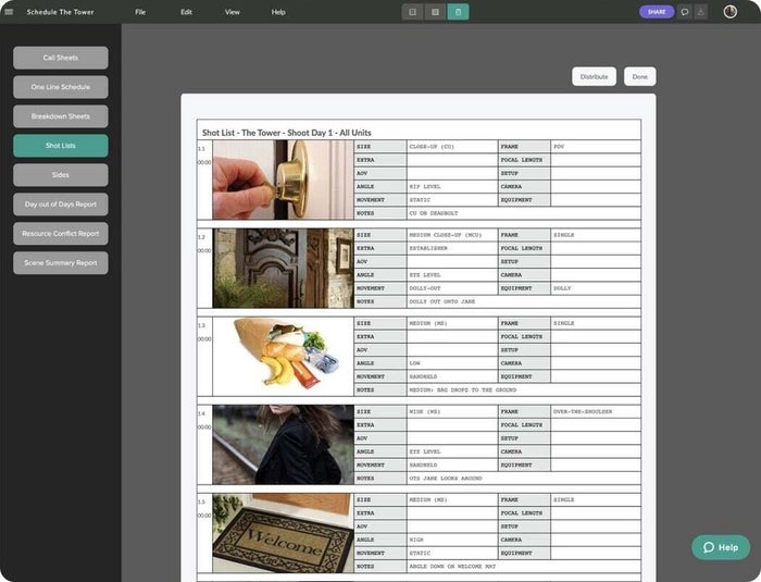 Scriptwriting and PreProduction Enterprise Tools Celtx Pro Celtx